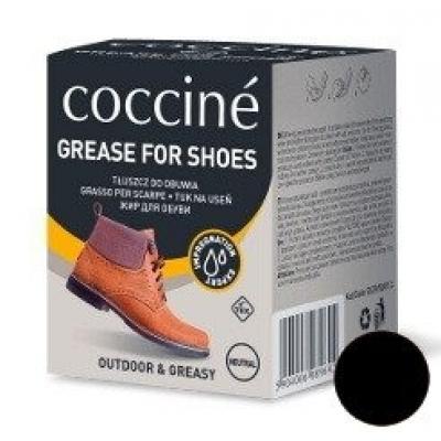 Coccine grease for shoe czarny - tłuszcz do obuwia