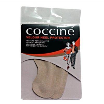 Coccine zapiętka skórzana- skóra welurowa