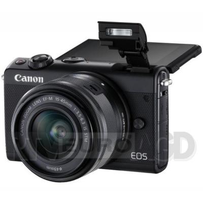 Canon EOS M100 + 15-45mm IS STM + pokrowiec + karta pamięci 16GB