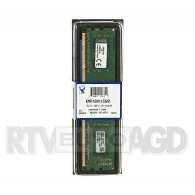 Kingston DDR3 2GB 1600KVR16N11S6/2