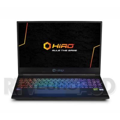HIRO 7165 15,6 Intel Core i7-9750H - 8GB RAM - 250GB Dysk - GTX1650 Grafika - Win10"