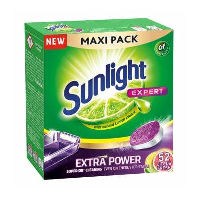 Produkt z outletu: Tabletki do zmywarki SUNLIGHT Expert Extra Power Citrus Fresh 52 szt.