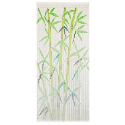 Emaga vidaxl zasłona na drzwi, bambus, 90 x 200 cm