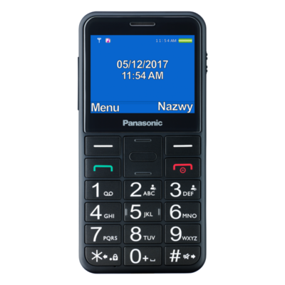 Telefon komórkowy PANASONIC KX-TU150EXB Czarny