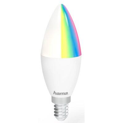 Produkt z outletu: Żarówka LED HAMA WiFi E14 RGB