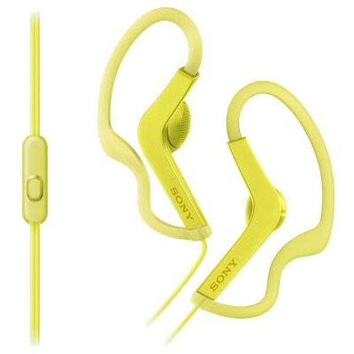 Produkt z outletu: Sportowe słuchawki douszne SONY MDR-AS210AP Żółty