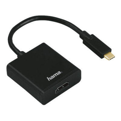 Produkt z outletu: Adapter HAMA USB-C - HDMI