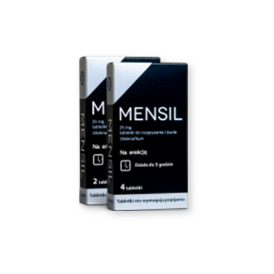 Mensil, 25 mg, tabletki do rozgryzania, żucia, 4 szt.