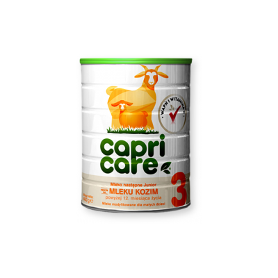 Capricare 3 Junior, mleko w proszku na mleku kozim, 400 g