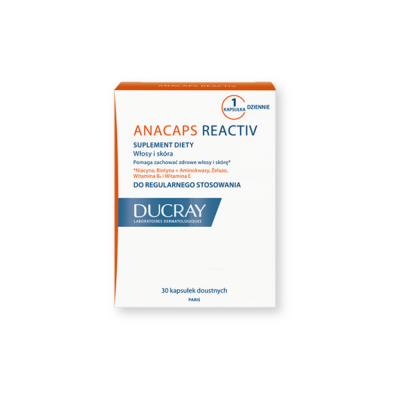 Ducray Anacaps Reactiv, 30 kapsułek