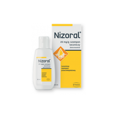Nizoral, 20 mg/g, szampon leczniczy, 60 ml (butelka)