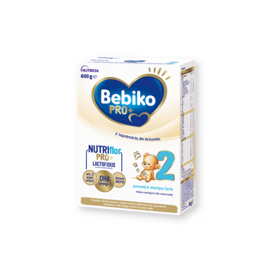 Bebiko Pro+ 2, mleko następne, powyżej 6. miesiąca, 600 g