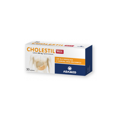 Cholestil Max, 200 mg, tabletki, 30 szt.