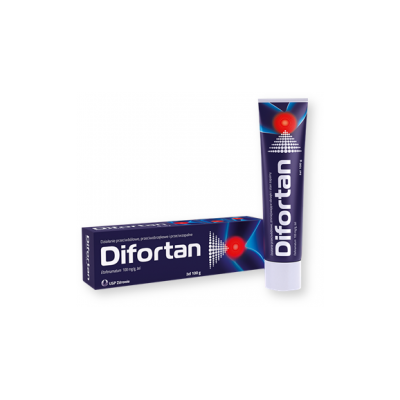 Difortan, 100 mg/g, żel, 100 g