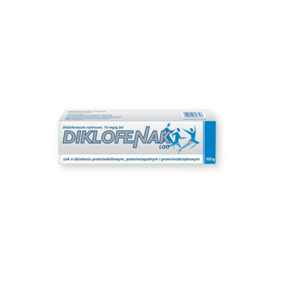 Diklofenak Omega Pharma, 10 mg/g, żel, 100 g
