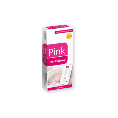 Domowe Laboratorium, Pink Płytkowy test ciążowy, 1 szt.