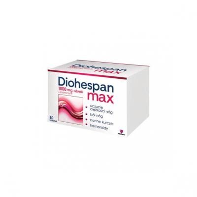 Diohespan max, 1000 mg, tabletki, 60 szt.