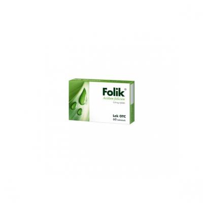Folik, kwas foliowy, 0,4 mg, tabletki, 60 szt.