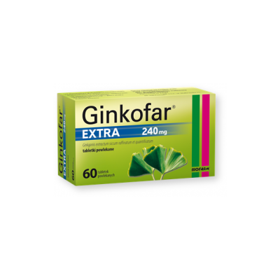Ginkofar Extra, 240 mg, tabletki powlekane, 60 szt.