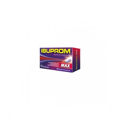 Ibuprom Max, 400 mg, tabletki drażowane, 48 szt.
