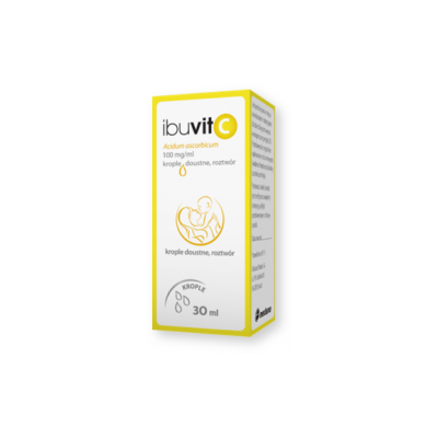 Ibuvit C, 100 mg/ml, krople doustne, 30 ml