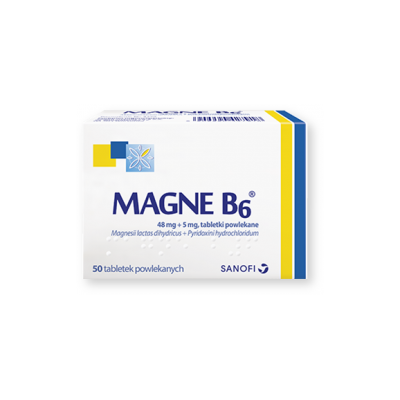Magne B6, tabletki powlekane, 50 szt.
