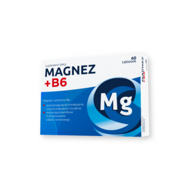 Magnez + B6, tabletki, 60 szt.