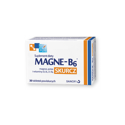 Magne-B6 Skurcz, tabletki powlekane, 30 szt.
