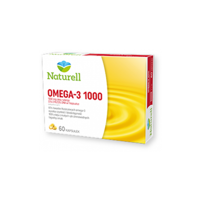 Naturell Omega-3 1000, kapsułki, 60 szt.