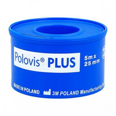 Polovis Plus, przylepiec, 5 m x 25 mm, 1 szt.