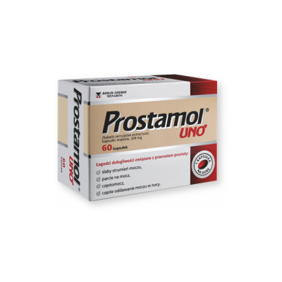 Prostamol Uno, 320 mg, kapsułki miękkie, 60 szt.