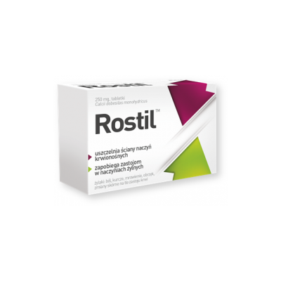 Rostil, 250 mg, tabletki, 30 szt.