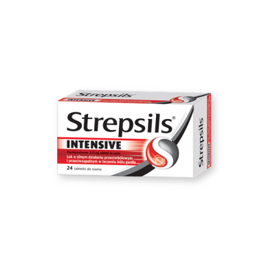 Strepsils Intensive, tabletki do ssania, 24 szt.