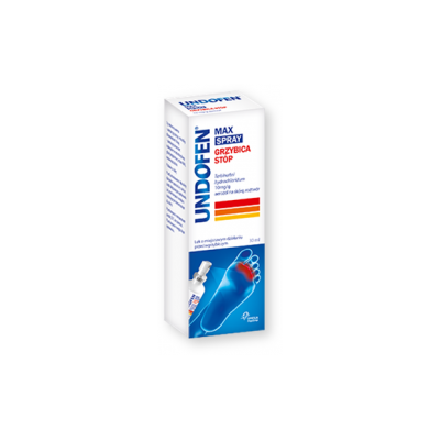 Undofen Max Spray, (10 mg/g), aerozol na skórę, 30 ml