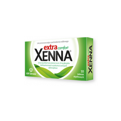 Xenna Extra Comfort, tabletki drażowane, 10 szt.