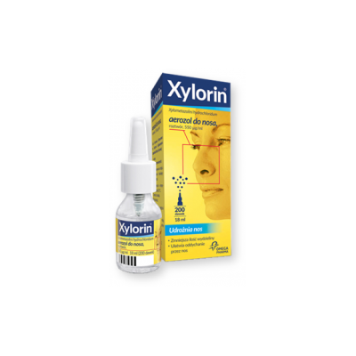 Xylorin, 0,55 mg / ml, aerozol do nosa, 18 ml