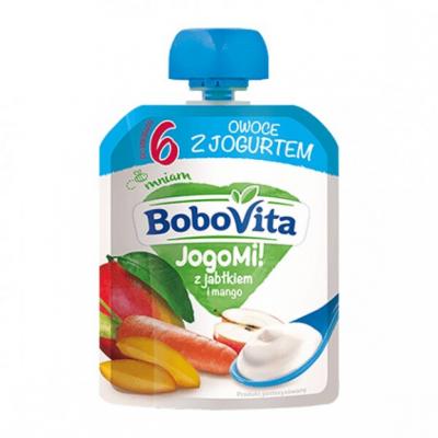 BoboVita deser, jabłko i mango z jogurtem, 80 g.