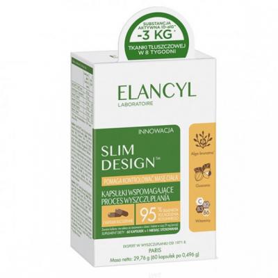 Elancyl Slim Design, kapsułki wspomagające proces wyszczuplania, 60 kapsułek