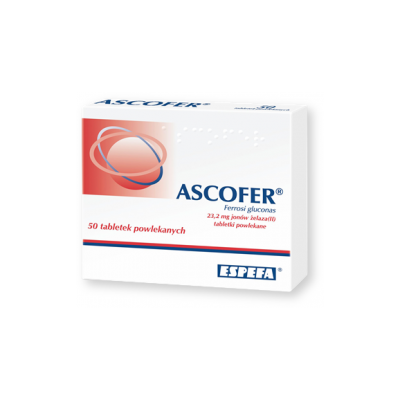 Ascofer, tabletki powlekane, 50 szt.