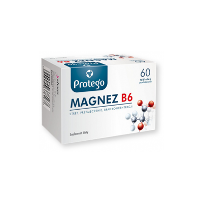 Protego Magnez B6, tabletki powlekane, 60 szt.