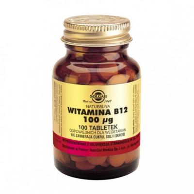 Solgar Witamina B12, tabletki, 100 szt.