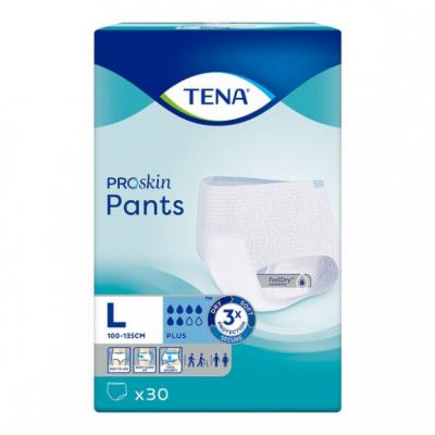 TENA Pants ProSkin Plus, majtki chłonne L, 30 szt