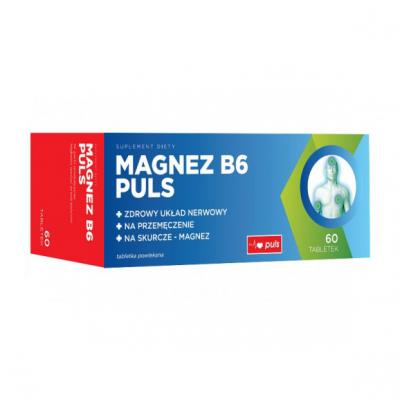 Magnez B6 Puls - 60 tabletek.