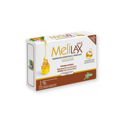Melilax Adult, mikrowlewka doodbytnicza, 6 wlewek