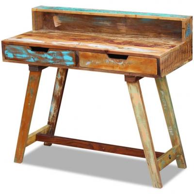 Emaga vidaxl biurko z drewna odzyskanego