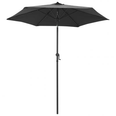 Emaga vidaxl parasol, antracytowy, 200x211 cm, aluminium