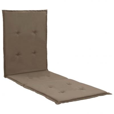 Emaga vidaxl poduszka na leżak, taupe, 180 x 55 x 3 cm