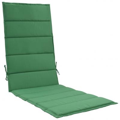 Emaga vidaxl poduszka na leżak, zielona, 190 x 60 x 3 cm