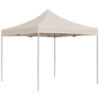 Emaga vidaxl profesjonalny namiot imprezowy, aluminium, 2x2 m, kremowy