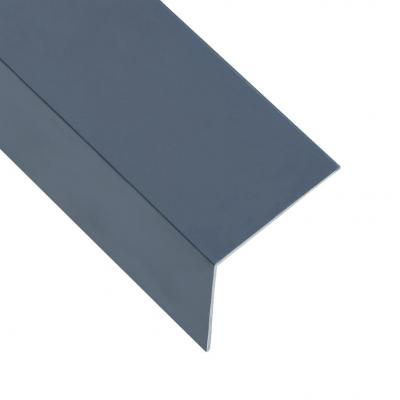 Emaga vidaxl kątowniki, 5 szt., aluminiowe, antracytowe, 170 cm, 60x40 mm